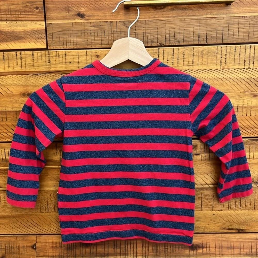 GAP Boys Striped Long Sleeve Shirt